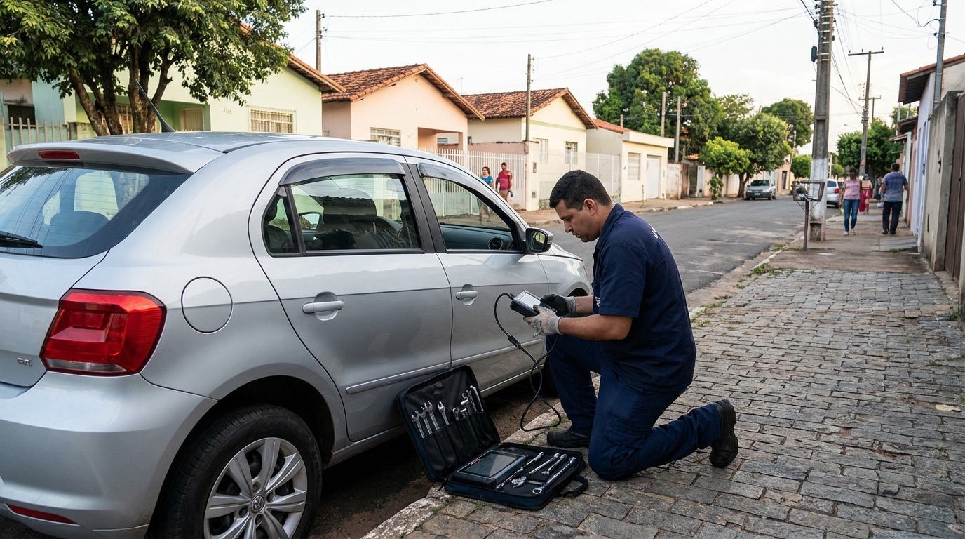 Programação de Chave Codificada em Montes Claros‑MG