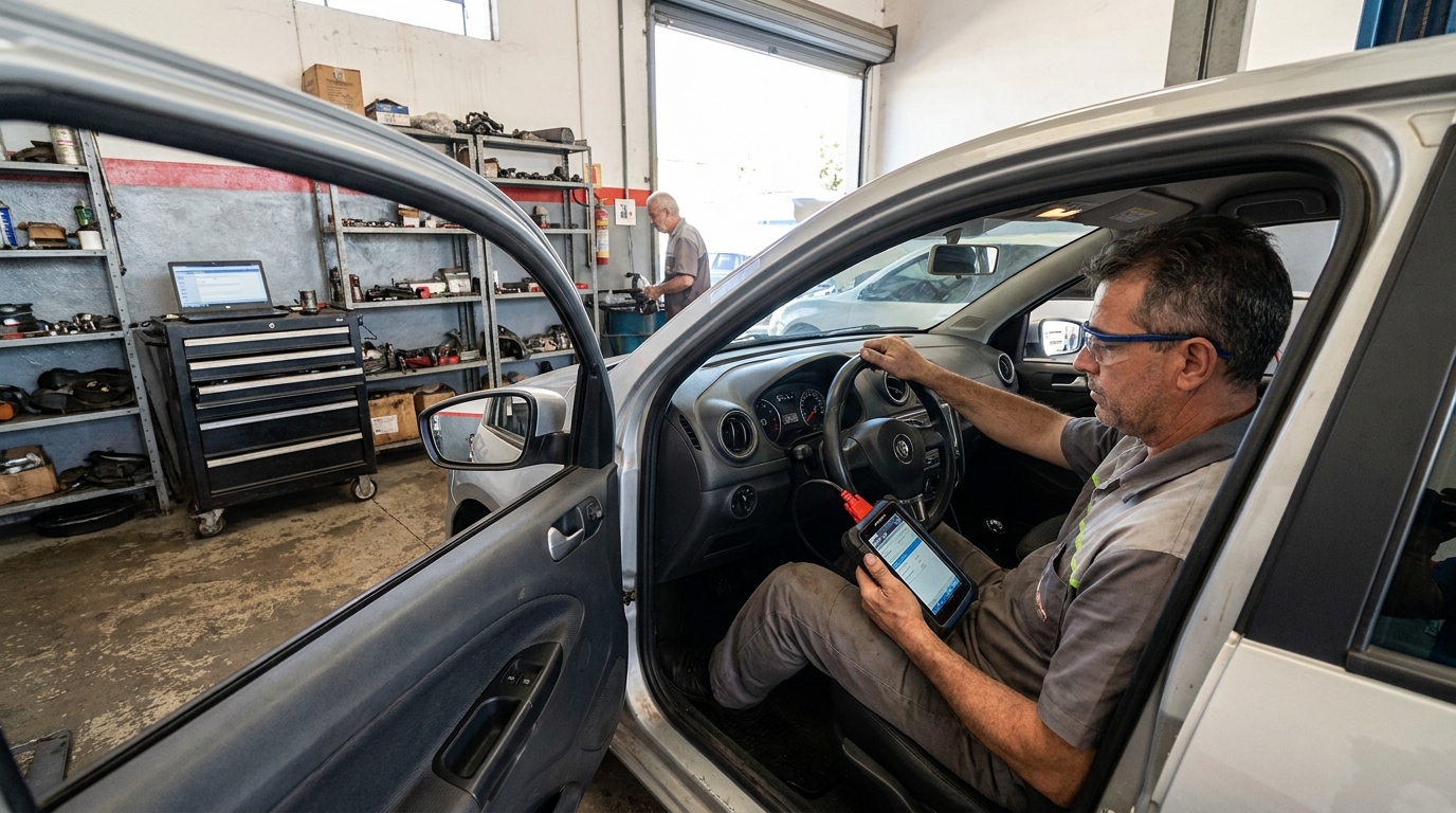 Reset de Módulo de Airbag nas Alterosas, Montes Claros‑MG